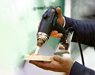 Lotus Thermal Plaster Application Fireproof